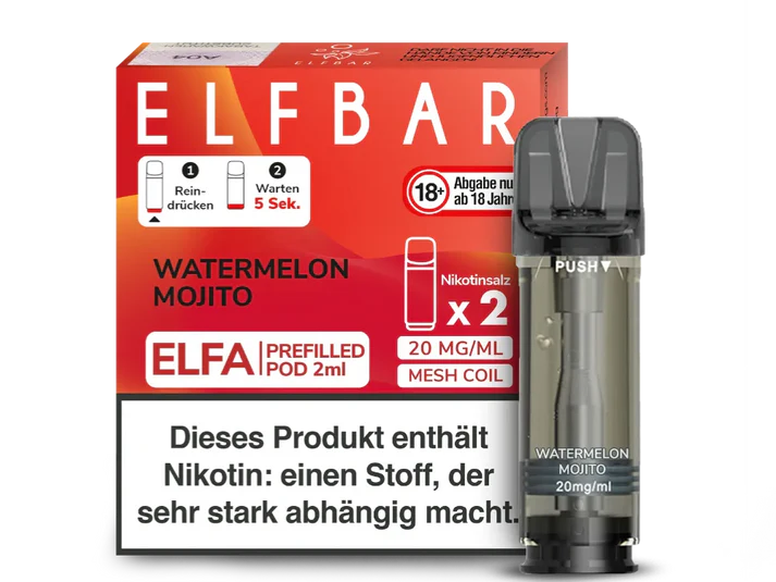 ELFA - Prefilled Pod - Watermelon Mojito
