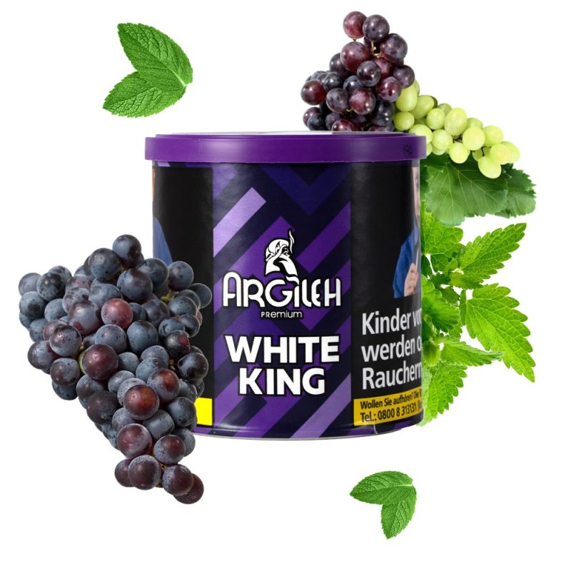 Argileh - White King - 200g - ShishaBaba