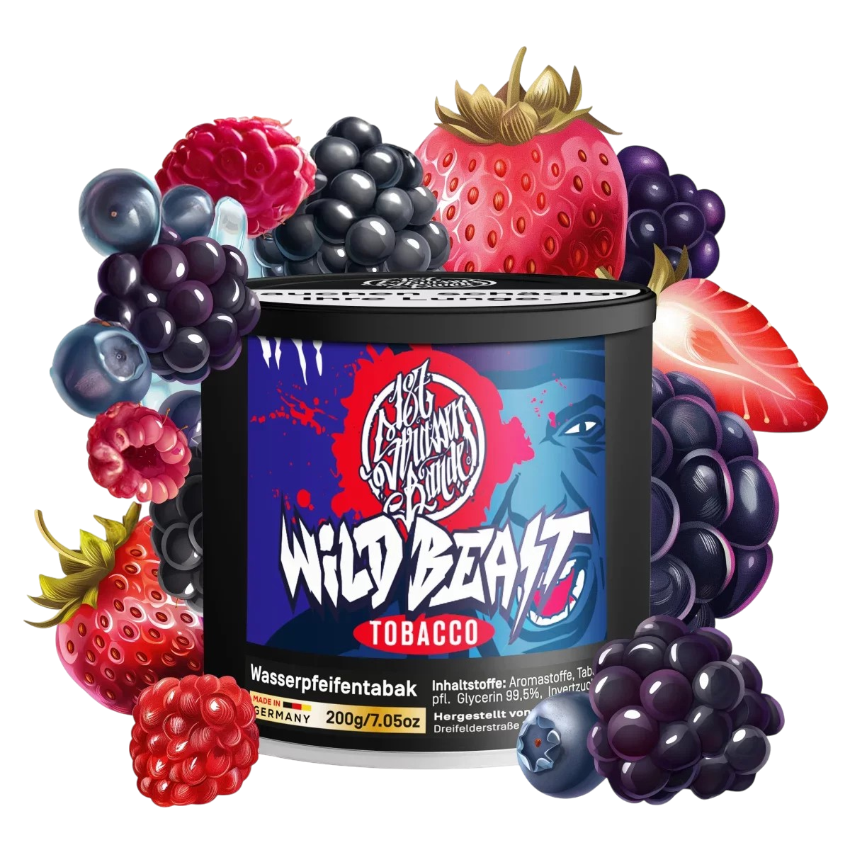 187 Tobacco - Wild Beast - 200g