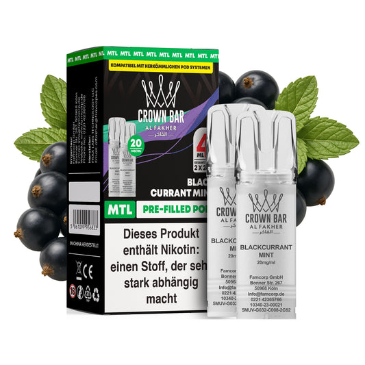 Al Fakher - Prefilled Pod - Black Currant Mint