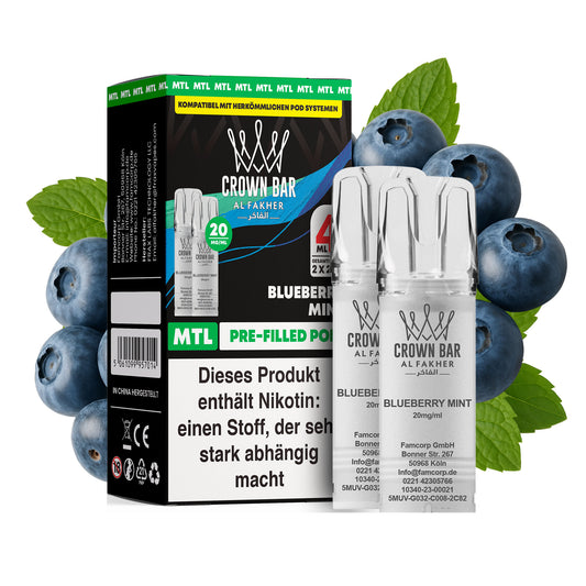 Al Fakher - Prefilled Pod - Blueberry Mint