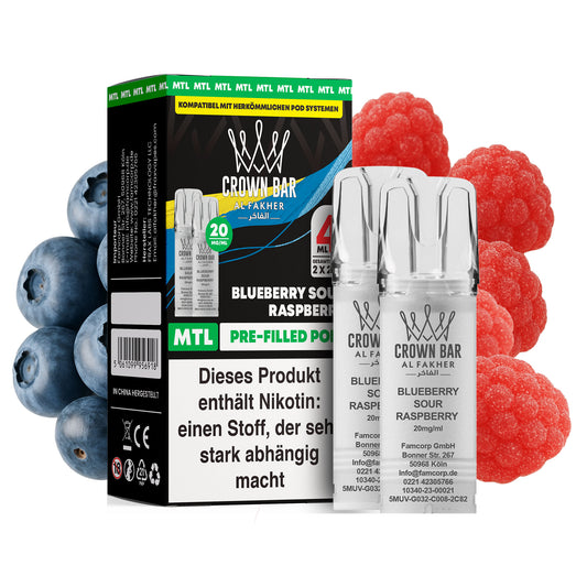 Al Fakher - Prefilled Pod - Blueberry Sour Raspberry