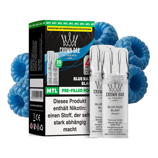 Al Fakher - Prefilled Pod - Blue Razz Blast