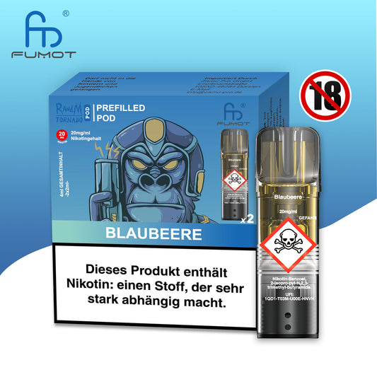 RandM - Prefilled Pod - Blaubeere