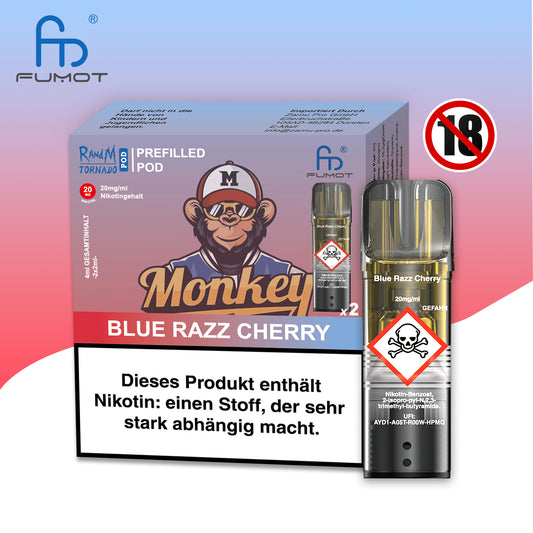 RandM - Prefilled Pod - Blue Razz Cherry