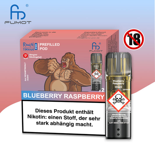 RandM - Prefilled Pod - Blueberry Raspberry