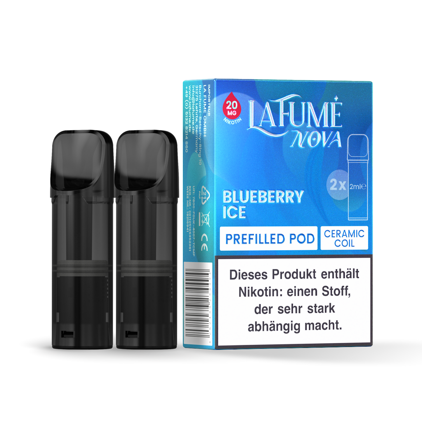 LaFume Nova - Prefilled Pod - Blueberry Ice