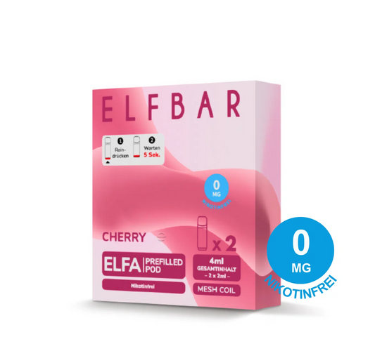 ELFA - Prefilled Pod - Cherry (Nikotinfrei)
