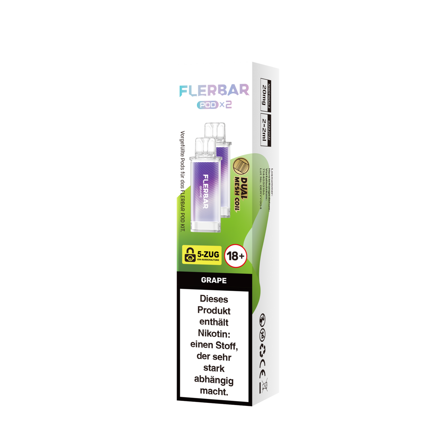 Flerbar - Prefilled Pod - Grape