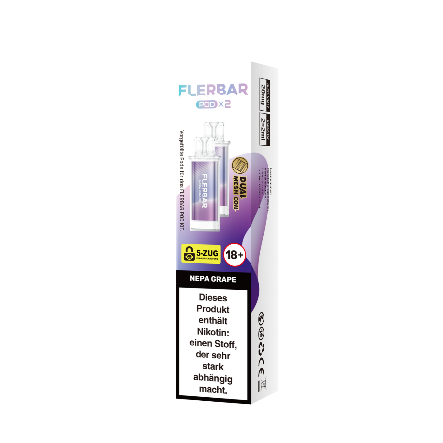 Flerbar - Prefilled Pod - Nepa Grape