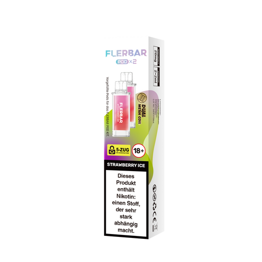 Flerbar - Prefilled Pod - Strawberry Ice