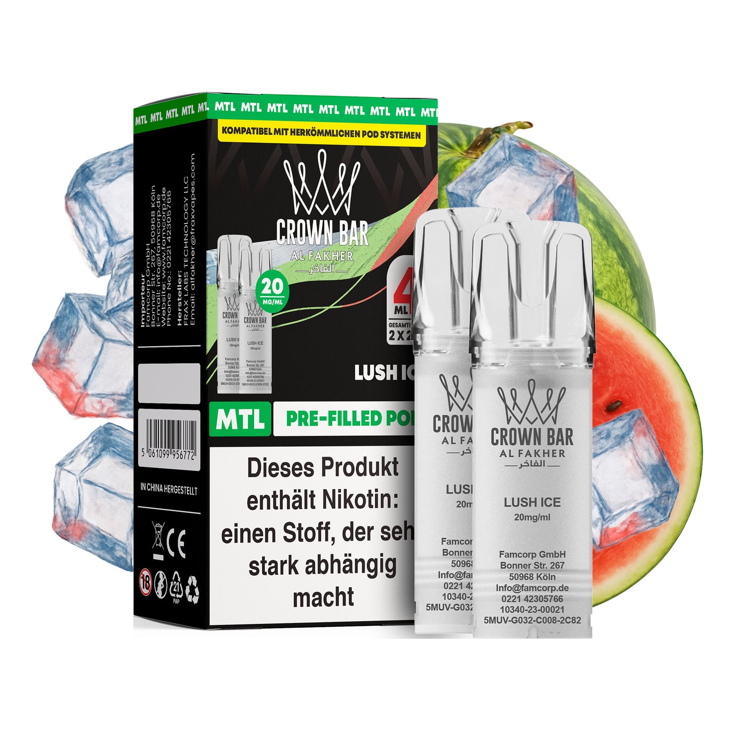 Al Fakher - Prefilled Pod - Lush Ice