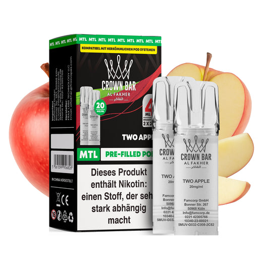 Al Fakher - Prefilled Pod - Two Apple