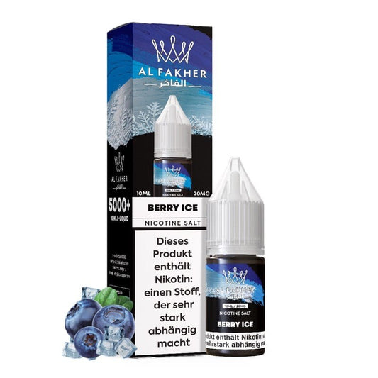 Al Fakher Liquid 10ml - Berry Ice - 20mg