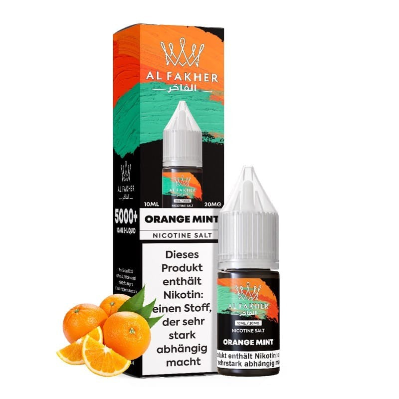 Al Fakher Liquid 10ml - Orange Mint - 20mg