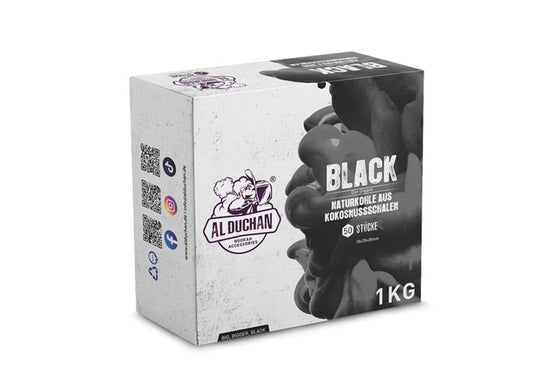 Al Duchan Black - Shisha Cubes - #28er 1KG