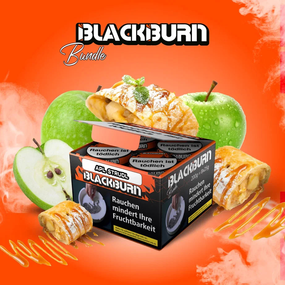 BlackBurn Bundle - Apl Strudl - 200g (8x25g)