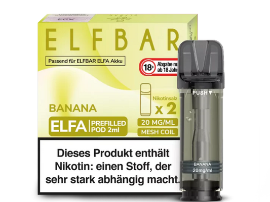 ELFA - Prefilled Pod - Banana