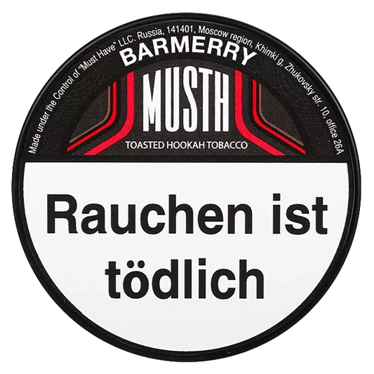MustH - Barmerry  - 125g
