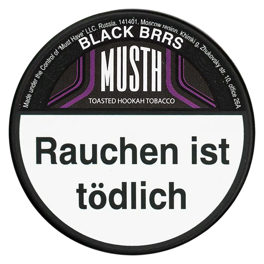 MustH - Black Brrs - 25g