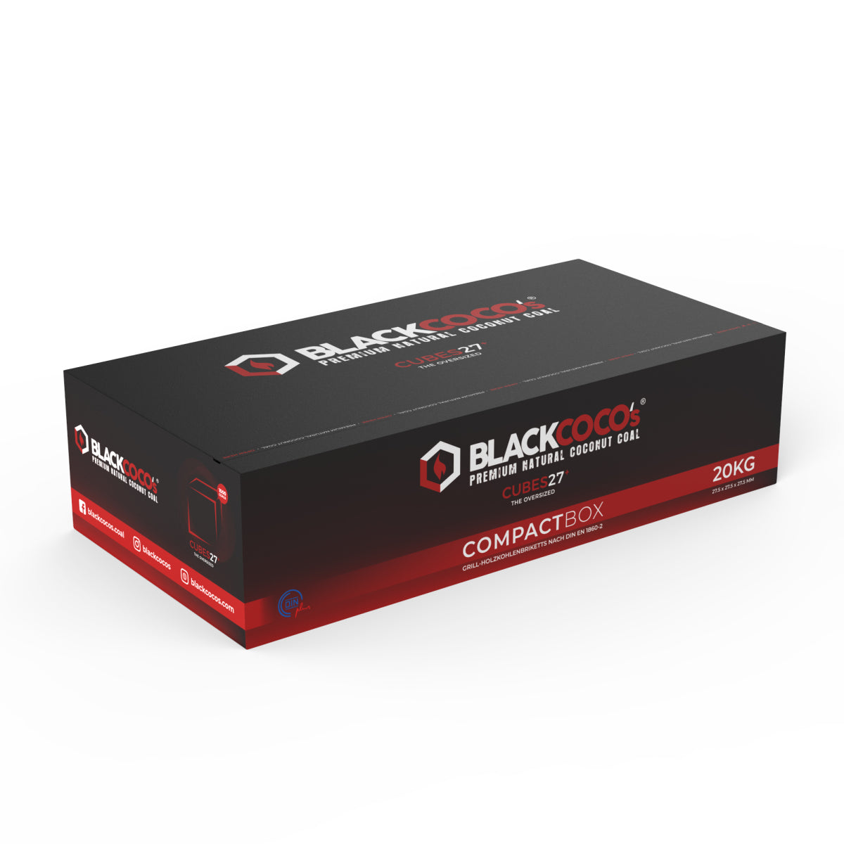Black Coco - Shisha Cubes - #27er 20KG