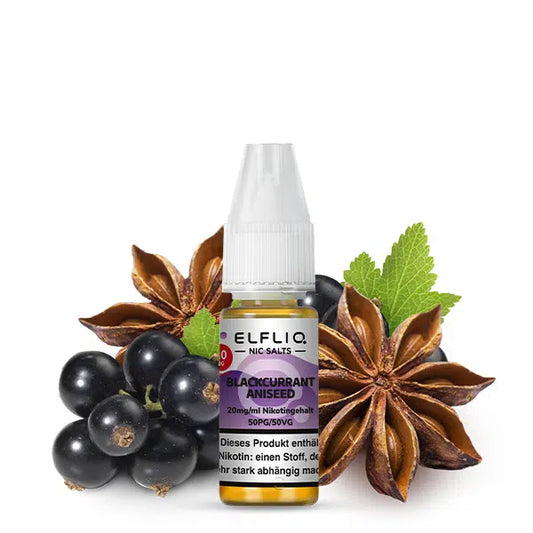 Elfliq Liquid 10ml - Blackcurrant Aniseed - 20mg