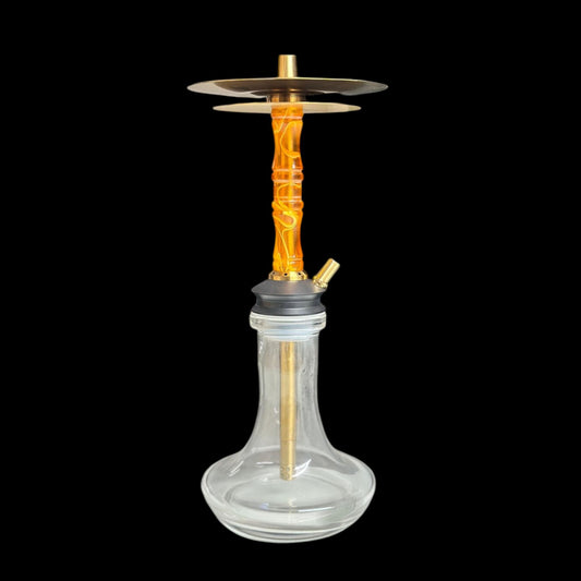 Z Hookah - Blowoff - Gold Orange