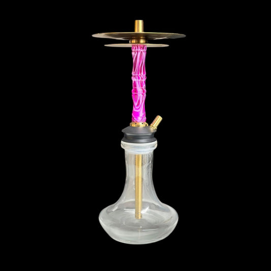 Z Hookah - Blowoff - Gold Purple