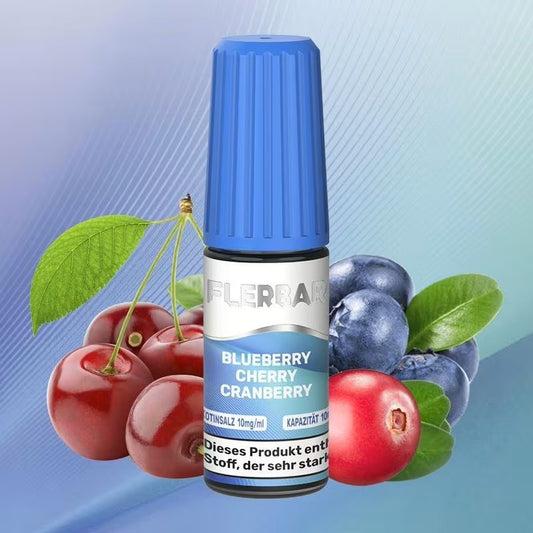 Flerbar Liquid 10ml - Blueberry Cherry Cranberry - 10mg