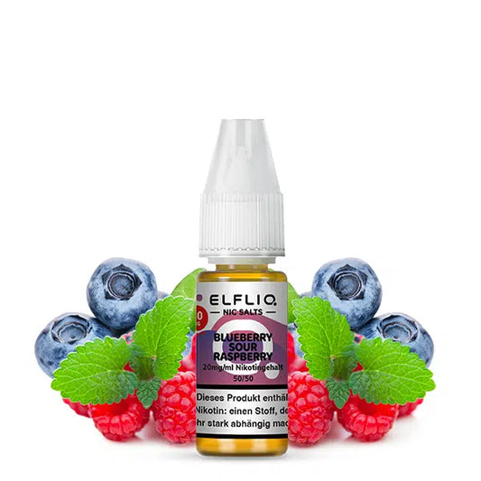 Elfliq Liquid 10ml - Blueberry Sour Raspberry - 20mg