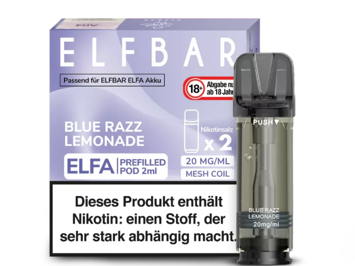 ELFA - Prefilled Pod - Blue Razz Lemonade