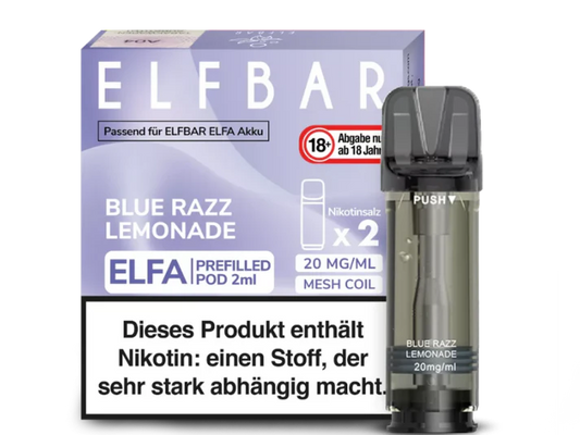 ELFA - Prefilled Pod - Blue Razz Lemonade