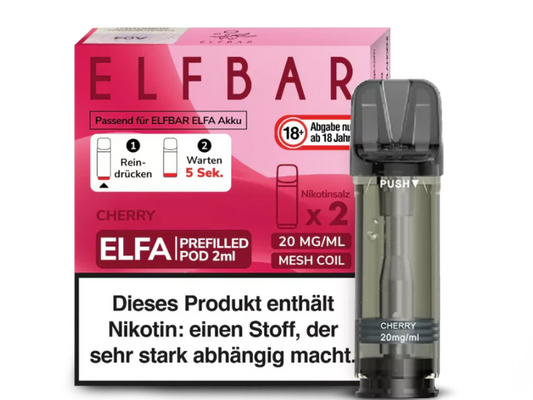 ELFA - Prefilled Pod - Cherry