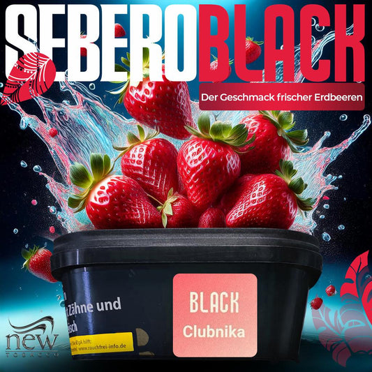 Sebero Black - Clubnika - 200g