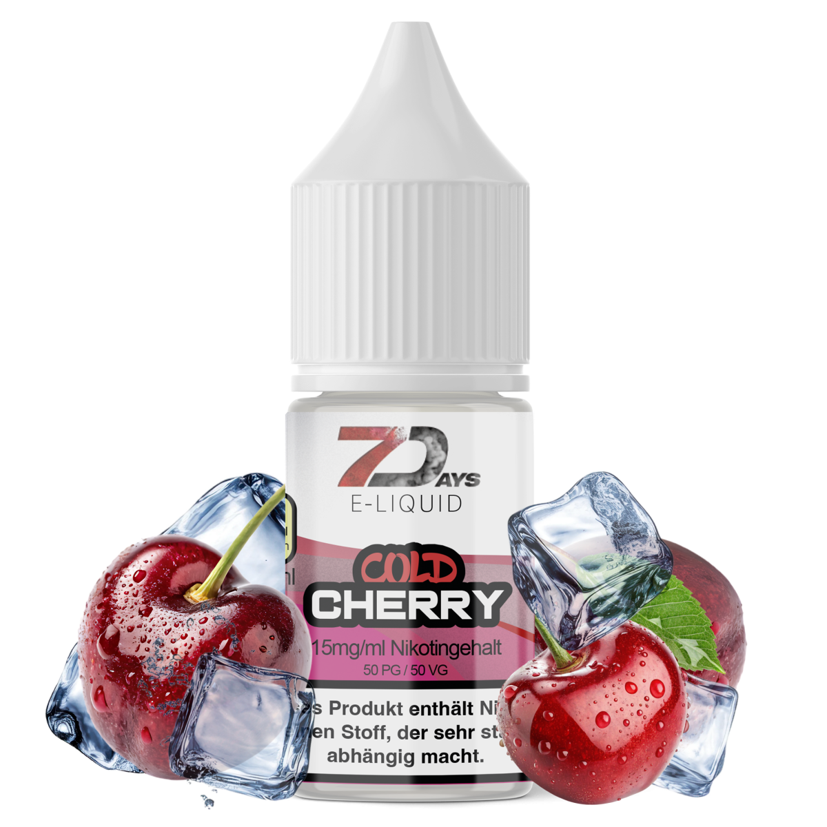 7Days Liquid 10ml - Cold Cherry - 15mg
