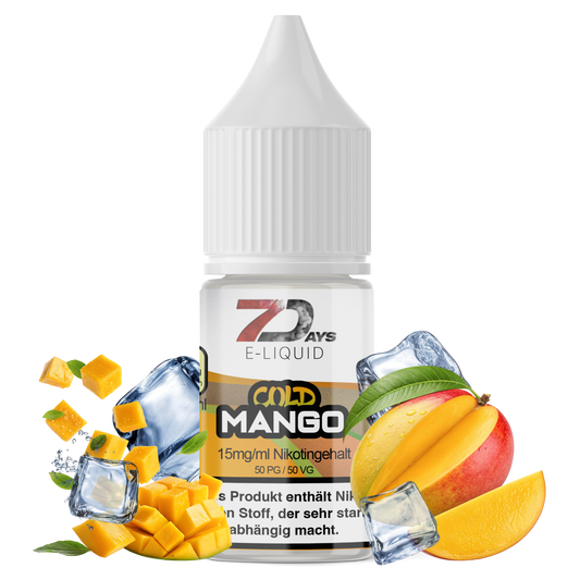 7Days Liquid 10ml - Cold Mango - 15mg