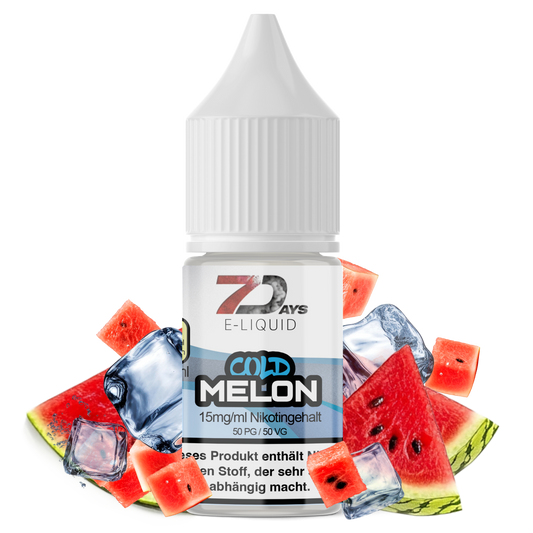 7Days Liquid 10ml - Cold Melon - 15mg