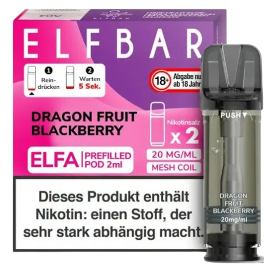 ELFA - Prefilled Pod - Dragon Fruit Blackberry