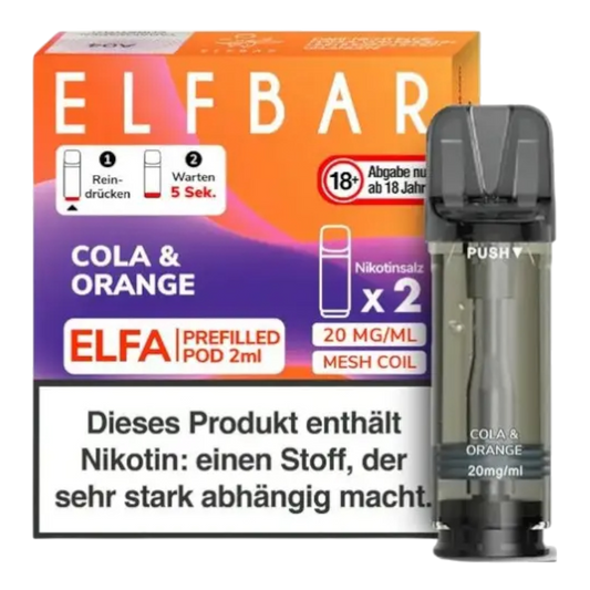 ELFA - Prefilled Pod - Cola & Orange