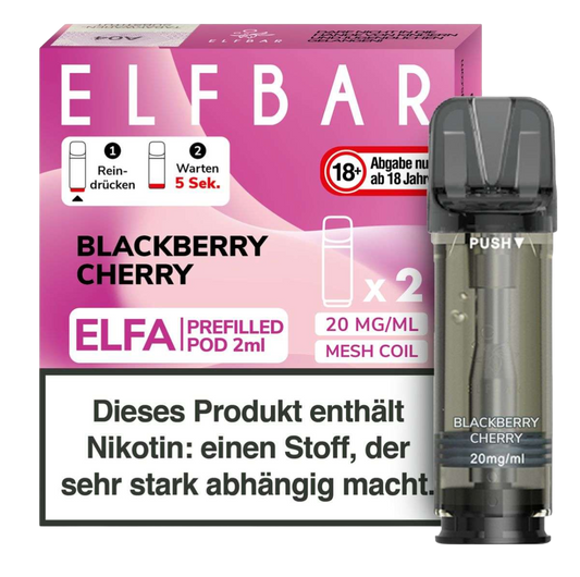 ELFA - Prefilled Pod - Blackberry Cherry