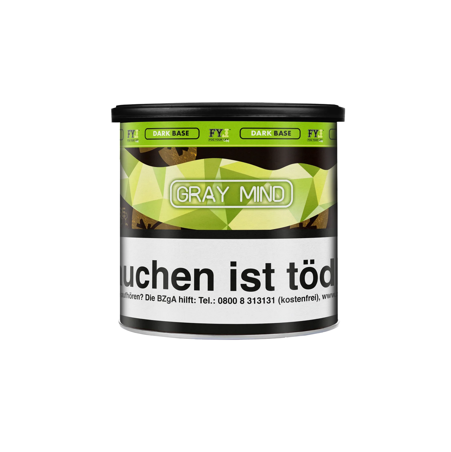 FYL Dark Dry Base - Gray Mind - Pfeifentabak 65g