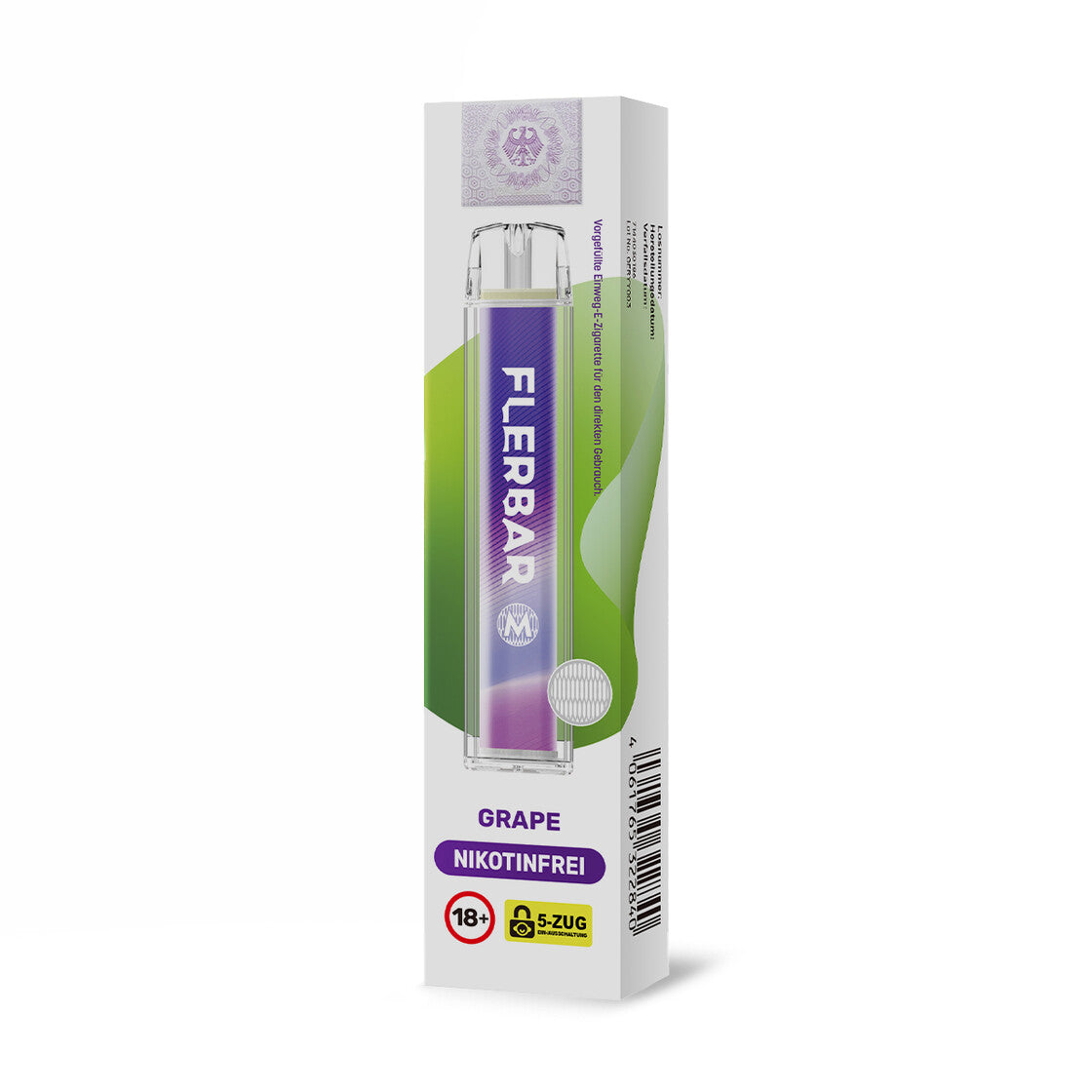 Flerbar Vape - Grape - Nikotinfrei