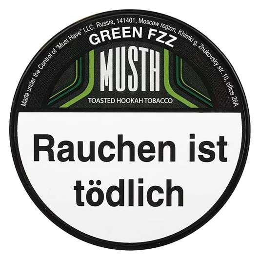 MustH - Green Fizz - 125g