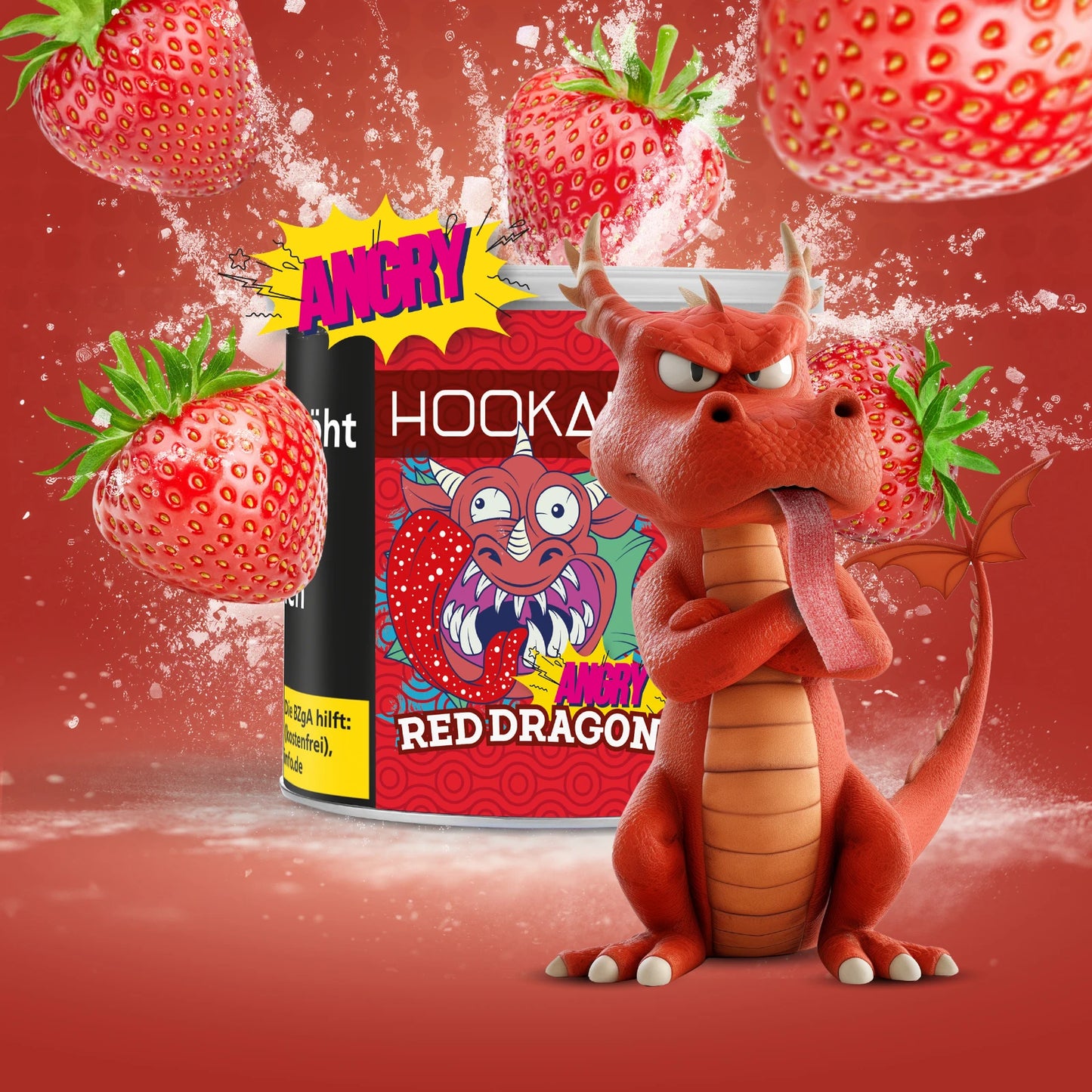 HOOKAIN - ANGRY RED DRAGON - 200g