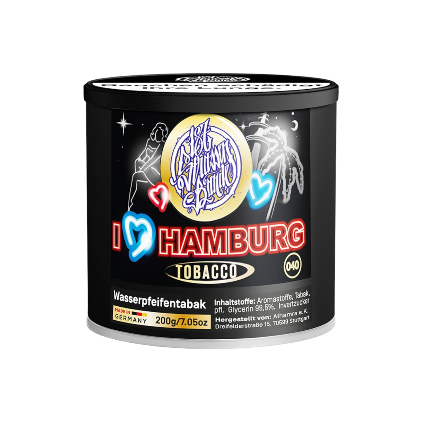 187 Tobacco - I Love Hamburg - 200g