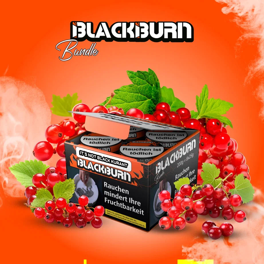 BlackBurn Bundle - Its not Black Kurant - 200g (8x25g)