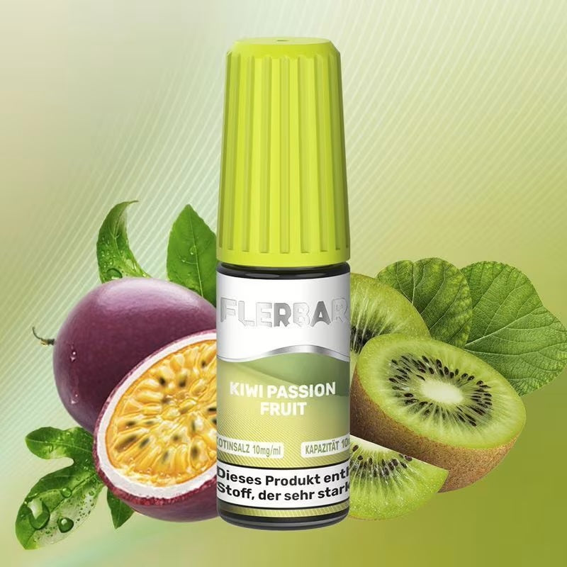 Flerbar Liquid 10ml - Kiwi Passion Fruit - 10mg