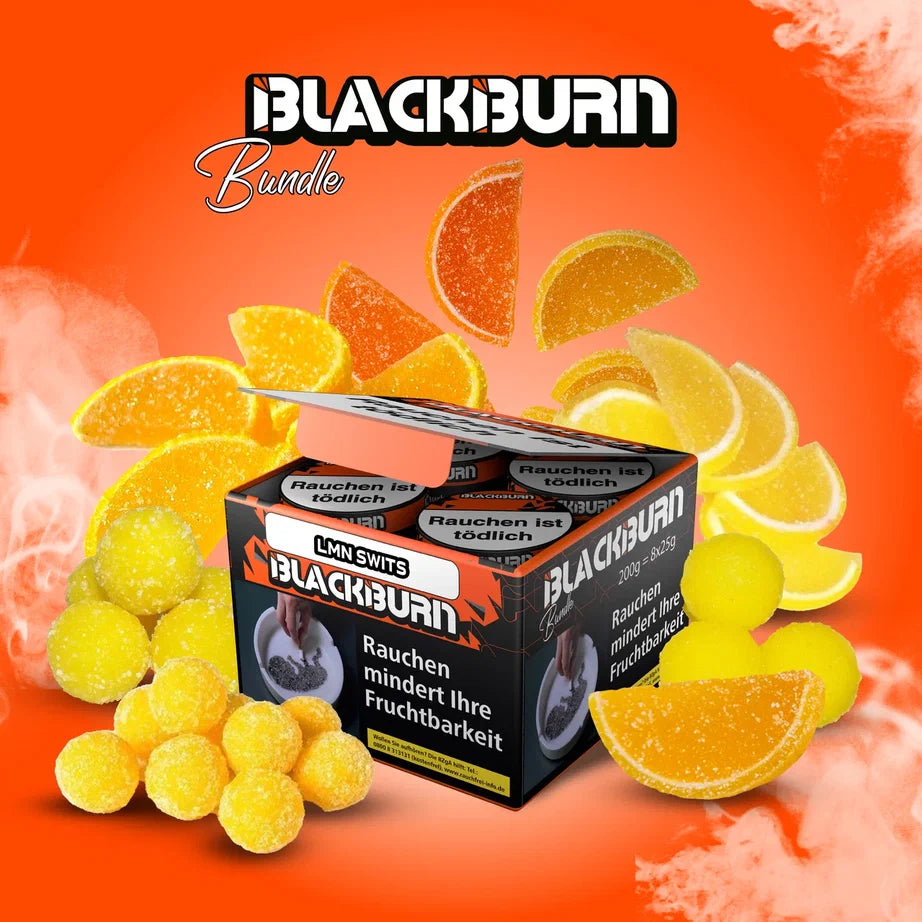 BlackBurn Bundle - Lemn Swits - 200g (8x25g)