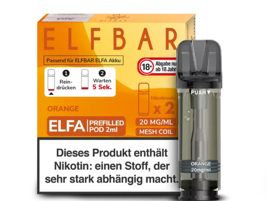 ELFA - Prefilled Pod - Orange