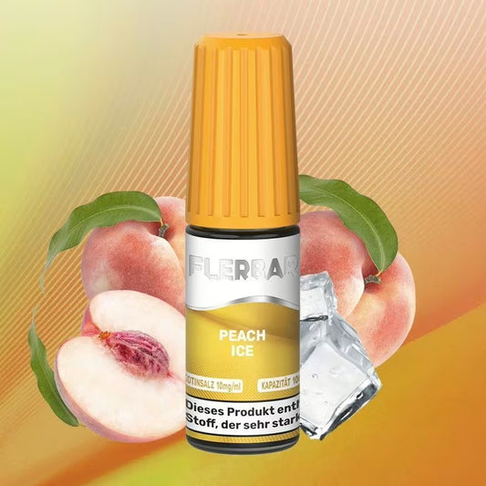 Flerbar Liquid 10ml - Peach Ice - 10mg